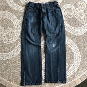 Boys levi blue jeans slim straight style 514